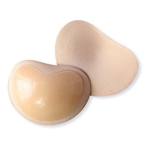 Image of Sticky Bra Inserts, Soft Lightweight Adhesive Bra Pads Push up Bikini Padding Reusable Washable Breast Enhancer