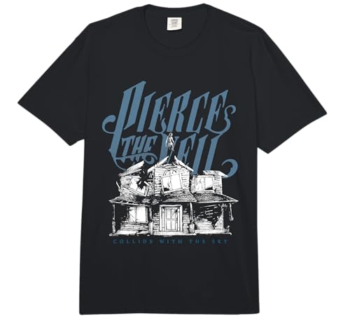 Official Pierce The Veil Collide Cover Comfort Colors Adult Heavyweight T-Shirt