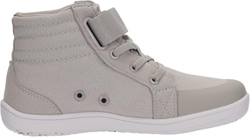Image of WHITIN Little /Big Kid Wide High Top Barefoot Shoes W8K23 | Back to School, Natural & Healthy Fit, Ankle Support, Lightweight Zero-drop for Casual Walking & Active Play