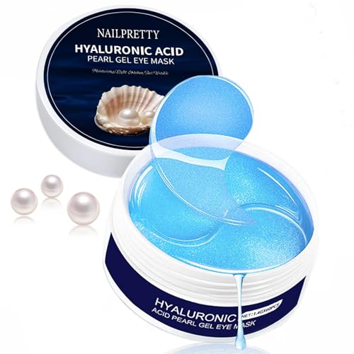 60 Piezas Máscara para los Ojos, Eye Patches Hidratantes De Absorción Rápida, Reducción Ojeras Y Bolsas Ojos, Para Ojos Cansados, Adecuado para Hombres y Mujeres