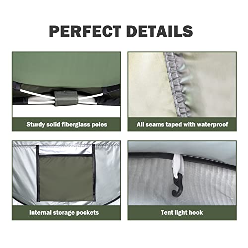 Carpa pop up instantánea impermeable para 2-3 personas miniatura 5