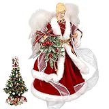 Simbolo festivo significativo: questo ornamento a forma di angelo simboleggia la pace, la speranza e la gioia durante le festività natalizie, rendendolo un centrotavola ideale che connette emotivamente con la tua famiglia e gli ospiti