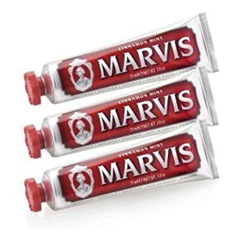 Marvis Cinnamon Mint Toothpaste Triple Pack (3 x 85ml) Cover