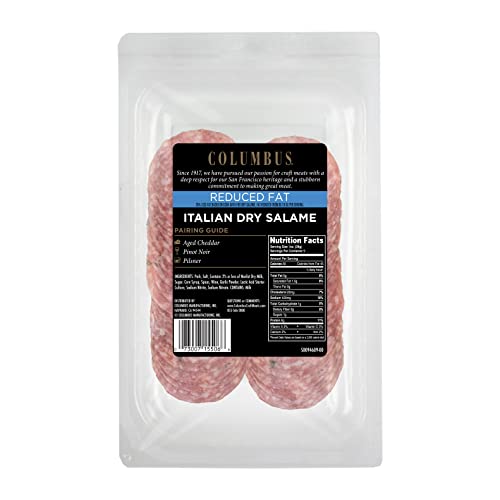 Columbus Italian Dry Salame Reduced Fat thumb #1