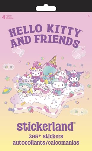 Sanrio - Hello Kitty and Friends - Dreamland - STICKERLAND 4 Page PAD Stickerland Pad - 4 Pages