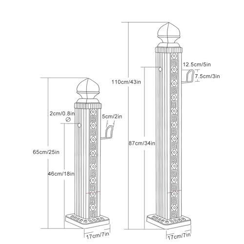 Columna de agua para jardín con grifo de suelo para riego en patios y granjas 3