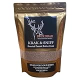 Buck Krak Krak & Sniff Peanut Butter Krak | Scented Feed Additive | Adds Flavor & Aroma to Corn, Feed or Pellets | Treats Up to 1,600 lbs | Made in USA