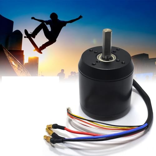 DOONARCES C6374 Brushless Motor 170KV Efficience Brushless Motor for Electric Skateboard Longboard 2900W 18-42V Black