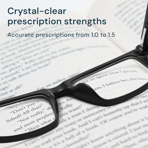 Image of IBOANN Reading Glasses for Men Readers Mens Stylish Blue Light Blocking Computer Eyeglasses