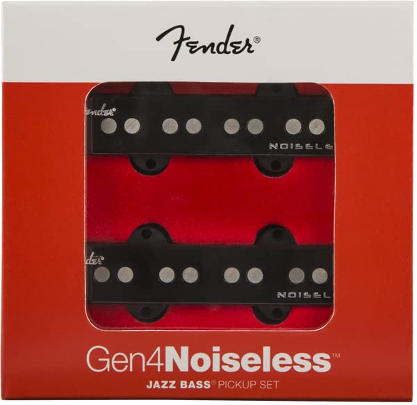 Amazon.com: Fender Gen 4 Noiseless Jazz Bass Pickups Bundle