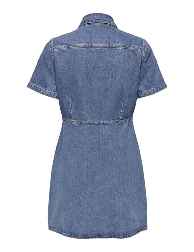 Robe DNM Onlmalia bleu jean mode été chic décontractée