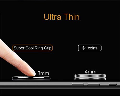 Phone Ring Holder, 2 Pieces, Phone Stand Holder Universal Grip Finger Grip Car Mount Phone Ring Grip 360 Rotation for iPhone 7 7 Plus Samsung Galaxy LG Smartphones and Tablets