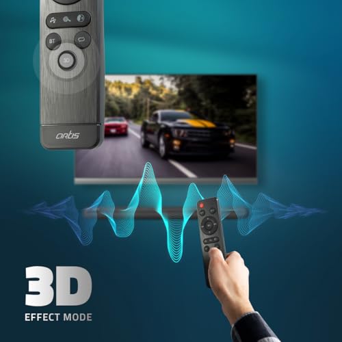 Image of Artis SoundHub 210 80 Watts Wireless Bluetooth Sound bar with 3EQ Pre-Sets,4 Driver Units & Multiple Input Modes: Bluetooth /HDMI(ARC) / AUX in /Optical /Co-Axial /USB Pen Drive Input