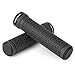 GPMTER Bike Handlebar Grips, Single Lock-on Bicycle Grips Handle Bar End Holding Locking for BMX, Mountain, MTB, Cruiser, Folding Bike, Soft Non-Slip-Rubber Rubber Hand Grip Black
