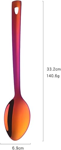 Miniatura 37 de BuyGo - Cuchara grande de acero inoxidable, utensilio de cocina para bufé, para servir, pulido de espejo, apto para lavavajillas, 13.07 pulgadas