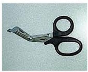 Utility Scissor Black 7-1/2"