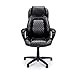 OFM ESS Collection Racing Style SofThread Leather High Back Office Chair, in Black (ESS-6060)