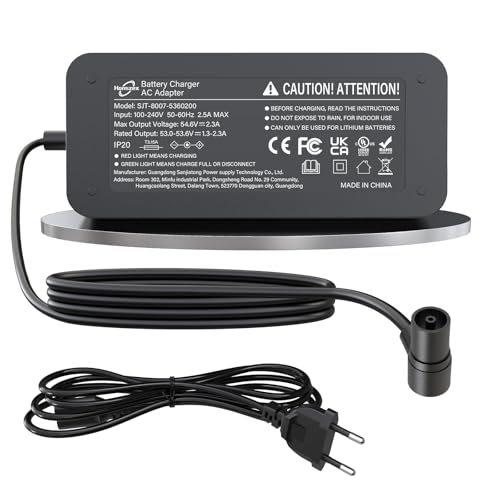 Honszex Chargeur Trotinette Xiaomi 4 Ultra, 4 Pro 2nd Gen, 5, 5 Pro, Chargeur Trotinette Electrique 54.6V, Charger pour Trottinette Xiaomi, Charger Rapide 144W