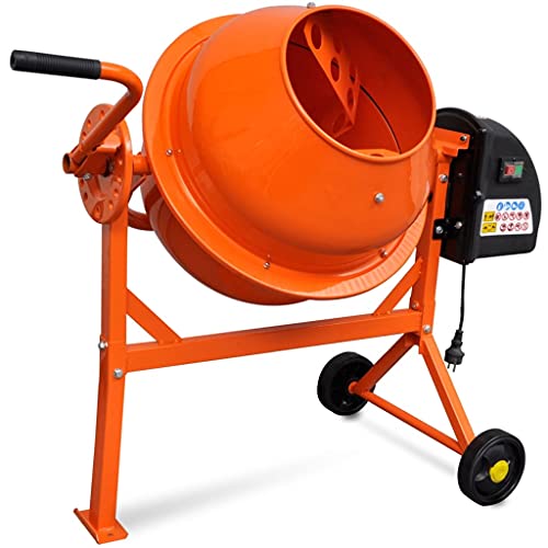 vidaXL 141200 Bétonnière électrique...
