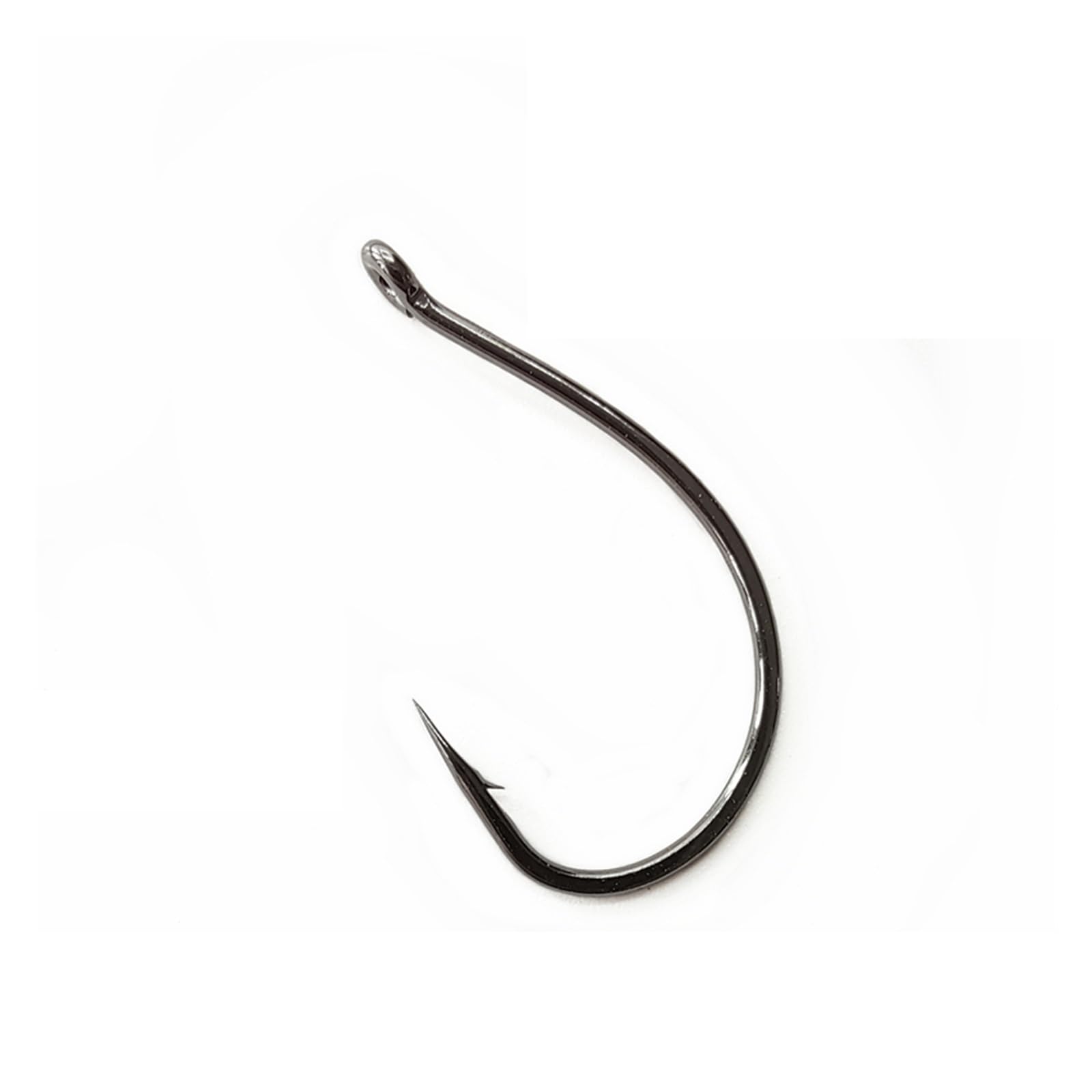 Crochet de pêche, hameçons de pêche, Hameçon de pêche aux Yeux de Carpe Circulaire Taille 3-3/0# Hameçons à Poisson Japonais Hameçons de pêche barbelés à gabarit Hameçon à Poisson Tackle 50pcs (Color