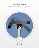 Fast Charging Stand for Apple Watch 11/Ultra 3/SE 3, 5W Magnetic Wireless Charger for Apple Watch Ultra 2/10/9/8/7/6/5/4/3/2/SE 2, Adjustable Angle Charger SwanScout 505A (Black) - Image 4