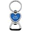Heart Bottle Opener Blue