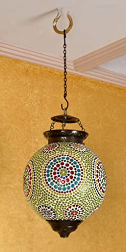 Lalhaveli Handmade Glass Pendant Lampshade Living Room Hanging Ceiling Lamp Lights Lampshade #TOP3