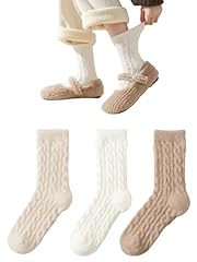 White/Beige/Khaki_3 Pairs