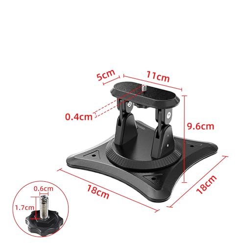 Support de projecteur en acier durable avec fixation mur ou plafond