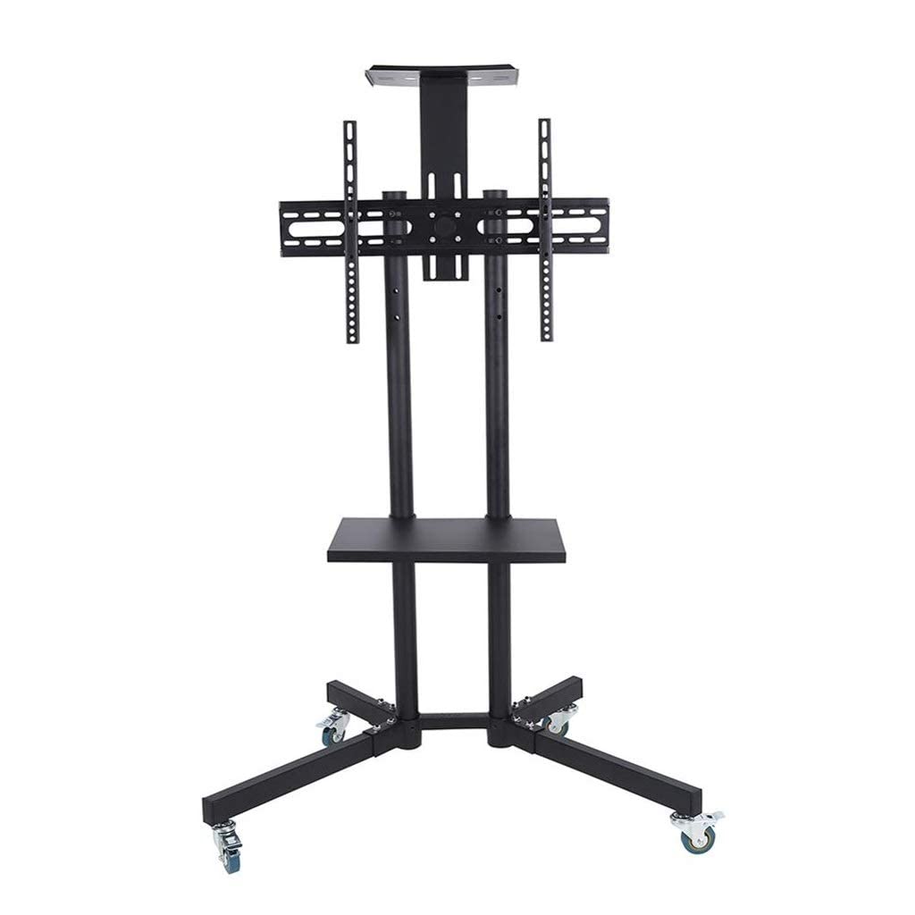 Suporte de TV móvel com suporte ajustável para tela LCD de 32 a 65 polegadas com suporte de rodas para TV (cor: B)