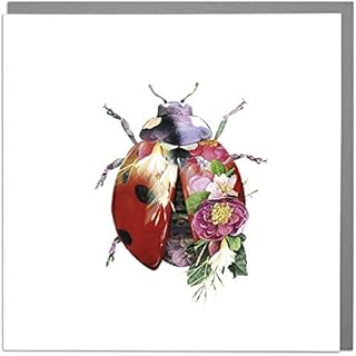 Lola Design - Wildlife Botanical Greeting Cards - Blank Cards and Envelopes - Small Mouse Animal Card