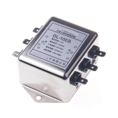Filtro trifásico DL-10EB de 10A para control de interferencias 1