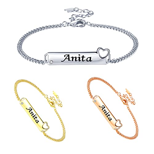 REIOT Personalisierung Benutzerdefinierte Name Armband | Koordinaten Armband | Datum Armband | Geflochtene Seil Armband | Paar Armbänder Cover