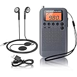 [Altavoz y auriculares] Con un altavoz incorporado de alto rendimiento, puede jugar con o sin auriculares, puede escucharlo con su familia o amigos, o escuchar sin molestar a los demás. Y puede escuchar la radio mientras se cocina en la cocina o con una ducha en el baño.