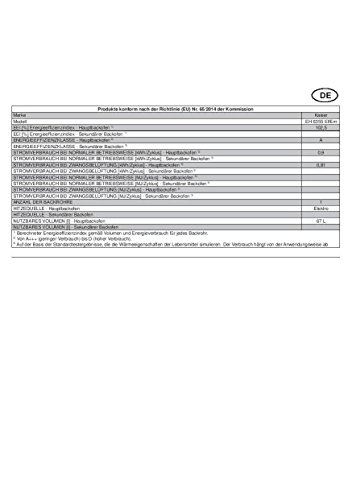 Kaiser Nostalgie Backofen/Selbstreinigender Elektrobackofen 67 L/Backofen Einbau Autark mit Drehspieß/Einbaubackofen mit Rezepttabelle/Ober-/Unterhitze, Heißluft, Grill/Herd mit 8 Funktionen - 6