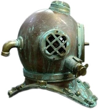 Vintage Rare Antique Diving Helmet | Mark V Divers Diving Heavy Helmet | deep Sea Divers Anchor Engineering
