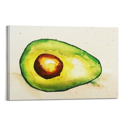Art mural moderne avocat 20x30 cm pour habiller un petit mur blanc vide
