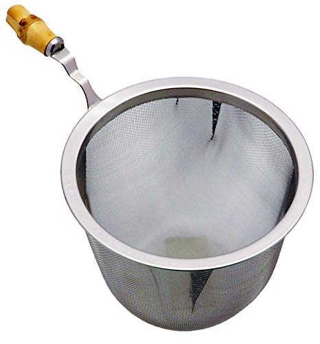 eve-mode 18-8 ステンレス製 茶こし 本竹柄付き 71-50 サイズ71mm 深さ50mm