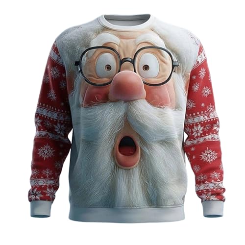 Sweat homme en coton doux col rond style casual et tendance A28