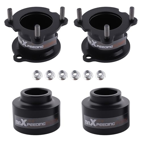 maXpeedingrods 3” Front & 2” Rear Lift Leveling Kit for Chevy TrailBlazer/GMC Envoy 2002-2009, Aluminum Spacer