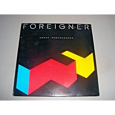 FOREIGNER agent provocateur, 781 999-1, advert insert, embossed sleeve
