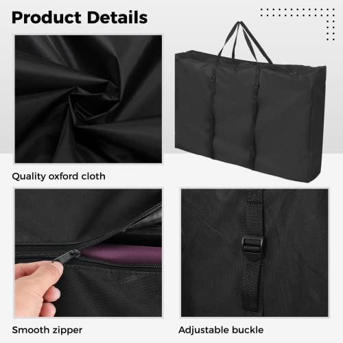 Epicover Chair Carrying Storage Bag, 600D Folding Chair Dust Cover Bag With Reinforced Handles And Zipper, Bicycle Transport Case For Air,Train Travel Bike Transport Bag, 42" L X 9" W X 28" H #TOP3