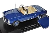 mercedes sl w113 'pagode' Fahrzeug ist ca 25 cm lang Norev Mercedes-Benz 230SL Pagode Roadster Blau W113 1963-1971 1/18 Modell Auto