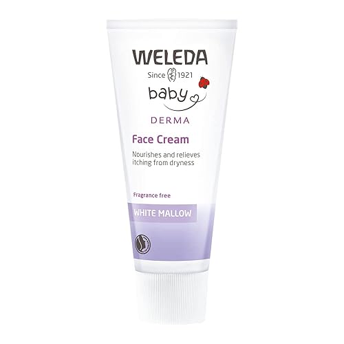 Weleda Baby Sensitive Care Crema facial de 17 onzas lĂquidas hidratante rica en plantas con malva blanca pensamiento y aceite de almendras dulces Weleda Baby Sensitive Care Crema facial de 17 onzas lĂquidas hidratante rica en plantas con malva blanca pensamiento y aceite de almendras dulces