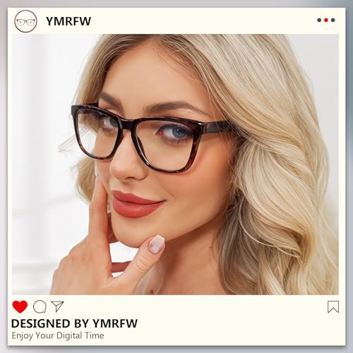 Image of Retro Blue Light Blocking Glasses for Women Men Classic Style Computer TV Eyeglasses Anti Eyestrain
