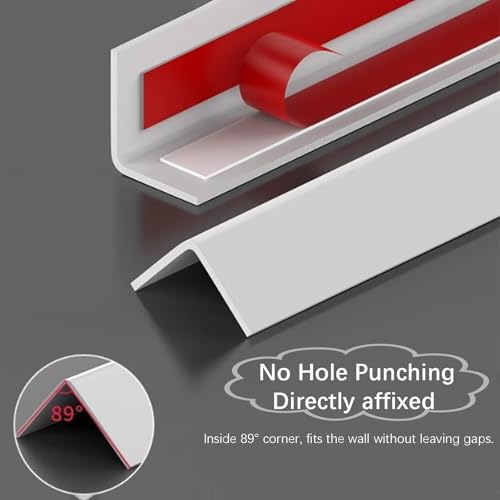 Perfil de aluminio y borde de protección de pared con diseño elegante y funcional 4