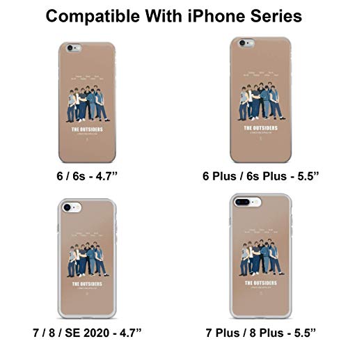Phone Case The Outsiders Compatible With Iphone 12 11 X Xs Xr 8 7 6 6S Plus Mini Pro Max Samsung Galaxy Note S9 S10 S20 Ultra Plus #TOP3