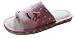 Bronze Times(TM) Unisex Premium Cartoon Cat Polka Dots Flax House Slipper (pink S)