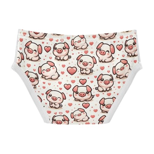 Cute Cartoon Pig Boys' Underwear 100% Cotton Boys' Briefs Soft Toddler Underwear2