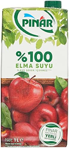 Pınar Meyvesuyu Saf Elma 1 Lt — Amazon ürün görseli